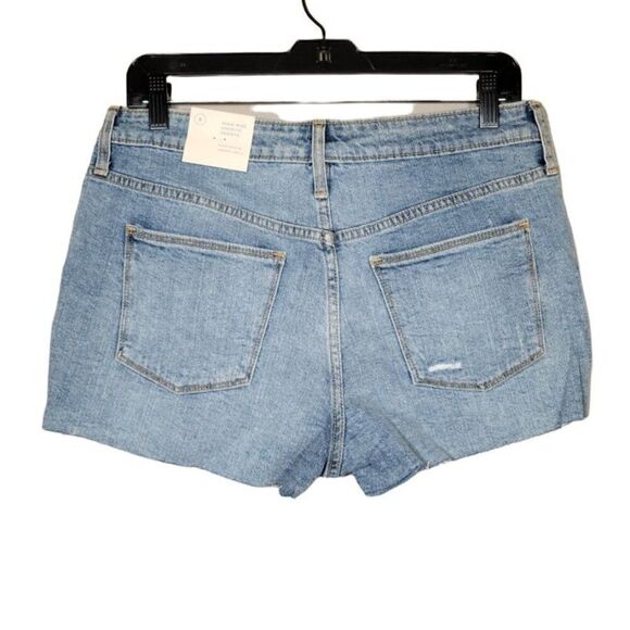 Universal Thread Distressed High-Rise Shortie Shorts Sz 16 - Picture 2 of 9